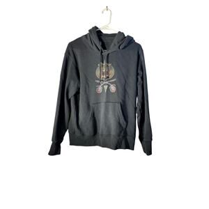 Uniqlo Fortnite TomatoHead black hoodie sweatshirt youth XS